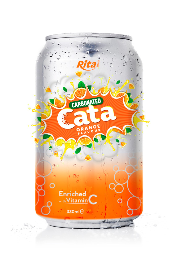 Carbonated Natural Orange Flavor Drink